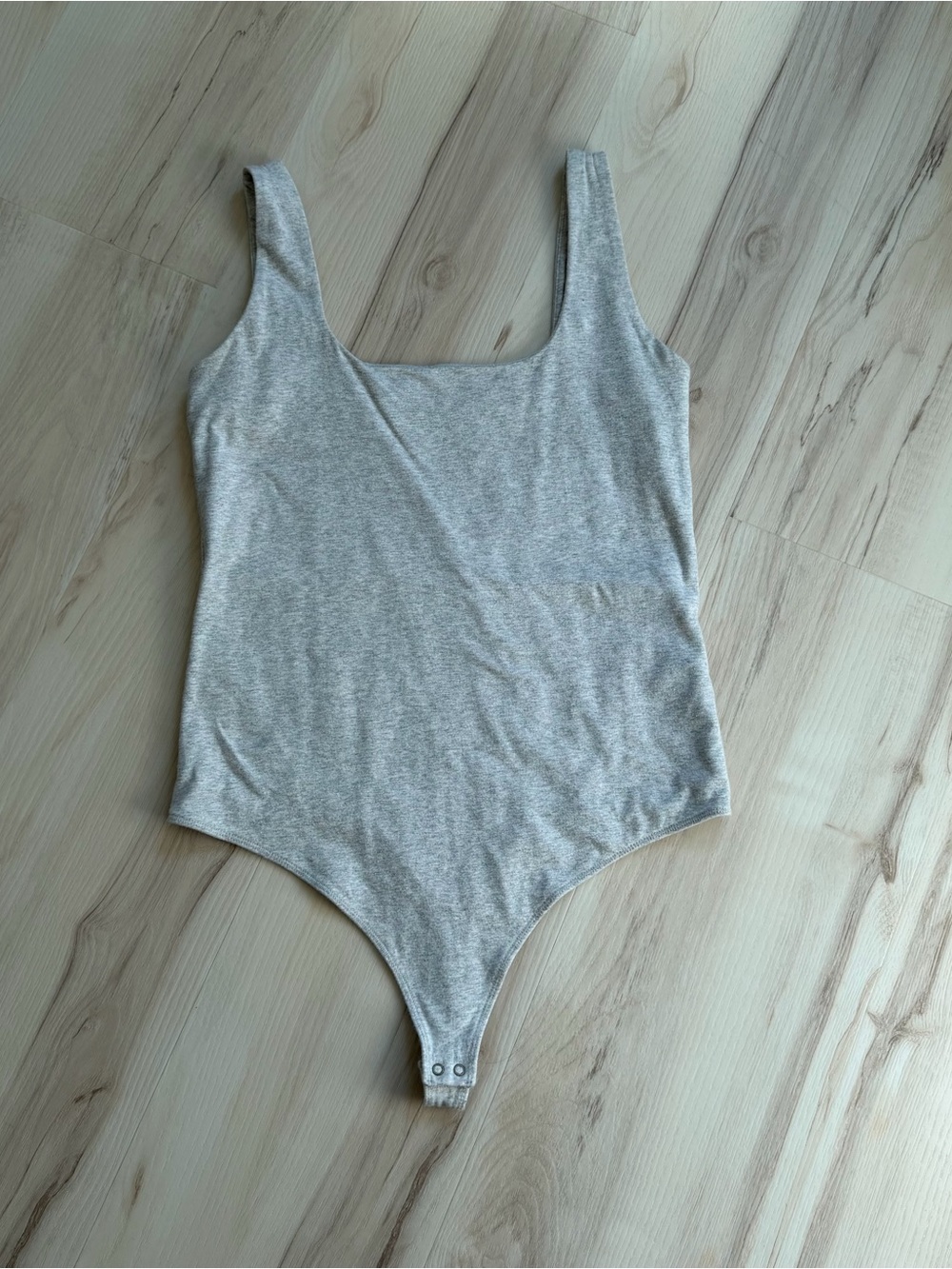 Gray Abercrombie and Fitch body suit size XL